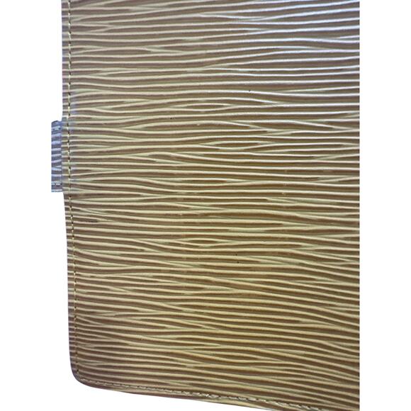 197. Louis Vuitton Yellow Agenda Wallet - Picture 9 of 9